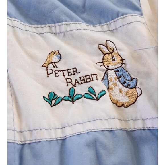 Vintage Quiltex Peter Rabbit Baby Hooded Jacket Sz 24mo Full Zip Beatrix Potter - Picture 2 of 11